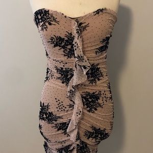 Majorelle Strapless NWT Floral Dress